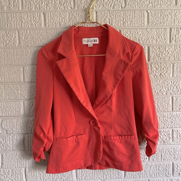 Forever 21 Jackets & Blazers - Coral Blazer
